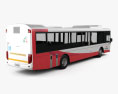 Volvo B7RLE Bus 2015 3D-Modell Rückansicht