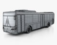 Volvo B7RLE バス 2015 3Dモデル wire render