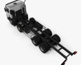 Volvo FM Chassis Truck 4-axle 2015 3d model top view