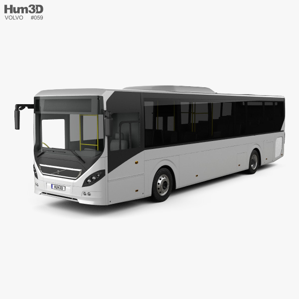 Volvo 8900 公共汽车 2010 3D模型