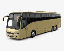 Volvo 9900 Autobus 2007 Modello 3D