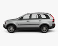Volvo XC90 2006 3d model side view