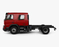 Volvo FMX Crew Cab Chassis Truck 2017 3d model side view