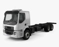 Volvo VM 270 Chassis Truck 3-axle 2017 3d model