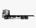 Volvo VM 270 Chassis Truck 3-axle 2017 3d model side view