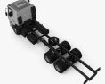 Volvo VM 270 Chassis Truck 3-axle 2017 3d model top view