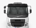 Volvo VM 270 Chassis Truck 3-axle 2017 3d model front view