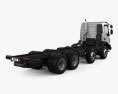 Volvo VM 270 Chassis Truck 4-axle 2017 3d model back view