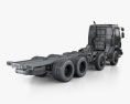 Volvo VM 270 Chassis Truck 4-axle 2017 3d model