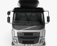 Volvo VM 330 Tractor Truck 3-axle 2017 3d model front view