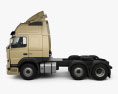 Volvo FM 460 Tractor Truck 2017 3d model side view