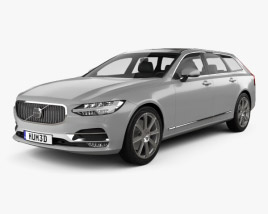 Volvo V90 T6 Inscription 2019 3D model