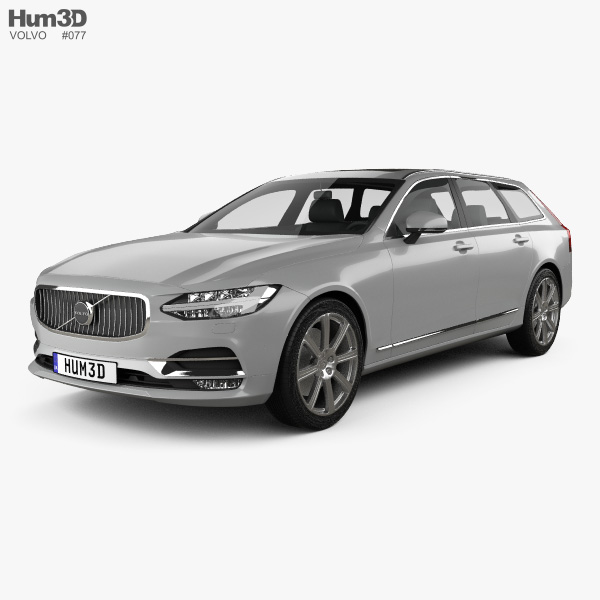 Volvo V90 T6 Inscription 2019 3D model