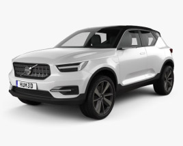 Volvo 40.1 2020 3D model