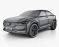 Volvo 40.2 2017 3d model wire render