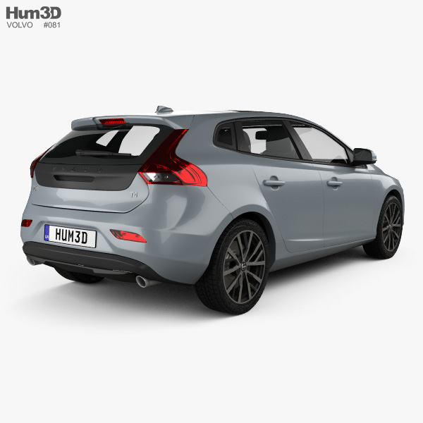 Volvo V40 T4 Momentum 16 3d Model Vehicles On Hum3d