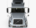 Volvo VNL Tractor Truck with HQ interior 2014 3d model front view