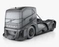 Volvo The Iron Knight Truck 2017 3D 모델  wire render