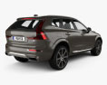 Volvo XC60 Inscription 2020 3d model back view