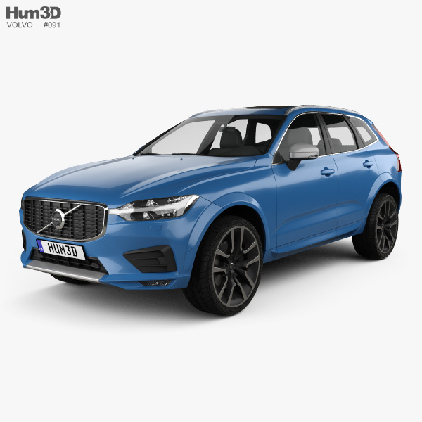 Volvo XC60 R-Design 2020 3D model