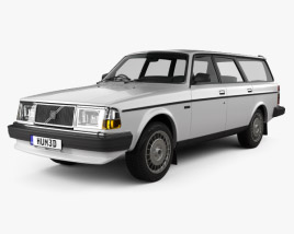 Volvo 245 1984 Modello 3D