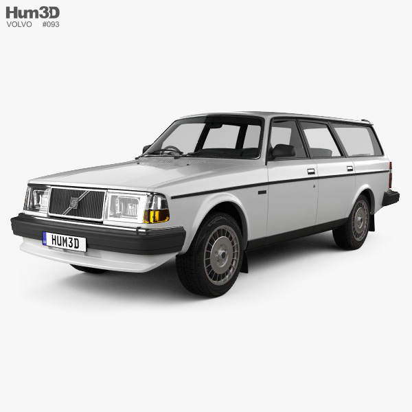 Volvo 245 1984 3D model