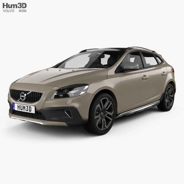 Volvo V40 T5 Cross Country 2019 3D model