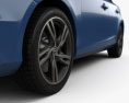 Volvo V40 T5 R-Design 2019 3D 모델 