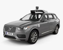 Volvo XC90 T8 Uber 2018 3D model