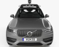 Volvo XC90 T8 Uber 2018 3d model front view