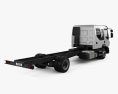 Volvo FL Crew Cab Chassis Truck 2018 3d model back view