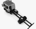 Volvo FL Crew Cab Chassis Truck 2018 3d model top view
