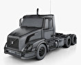 Volvo VNL (300) Tractor Truck 2014 3d model wire render