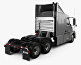 Volvo VNL (630) Tractor Truck 2014 3d model back view