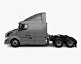 Volvo VNL (630) Tractor Truck 2014 3d model side view