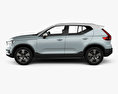 Volvo XC40 2020 3d model side view