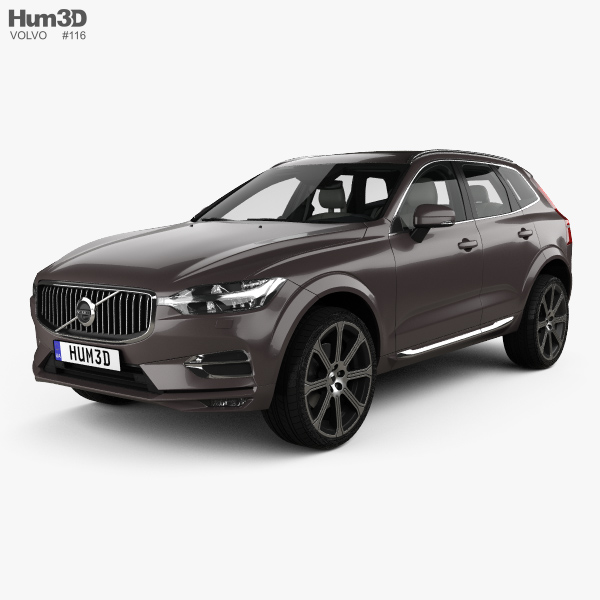 Volvo XC60 T6 Inscription with HQ interior 2020 3D model