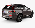 Volvo XC60 T6 Inscription with HQ interior 2020 3d model back view