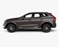 Volvo XC60 T6 Inscription with HQ interior 2020 3d model side view