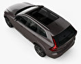 Volvo XC60 T6 Inscription with HQ interior 2020 3d model top view