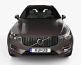 Volvo XC60 T6 Inscription with HQ interior 2020 3d model front view