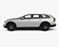 Volvo V90 T6 Cross Country with HQ interior 2019 3d model side view