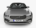 Volvo V90 T6 Inscription with HQ interior 2019 3d model front view