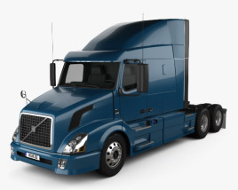 Volvo VAH (630) 트랙터 트럭 2017 3D 모델 