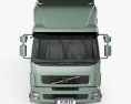 Volvo FE Roelofsen-Raalte RR2 Horse Truck 2021 3D模型 正面图