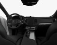 Volvo XC90 T8 with HQ interior and engine 2018 3d model dashboard