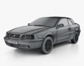 Volvo C70 Convertibile con interni 1999 Modello 3D wire render
