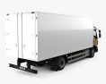 Volvo FL Box Truck with HQ interior 2016 3d model back view