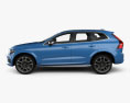 Volvo XC60 T6 R-Design with HQ interior 2020 3d model side view