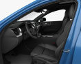 Volvo XC60 T6 R-Design with HQ interior 2020 3d model seats